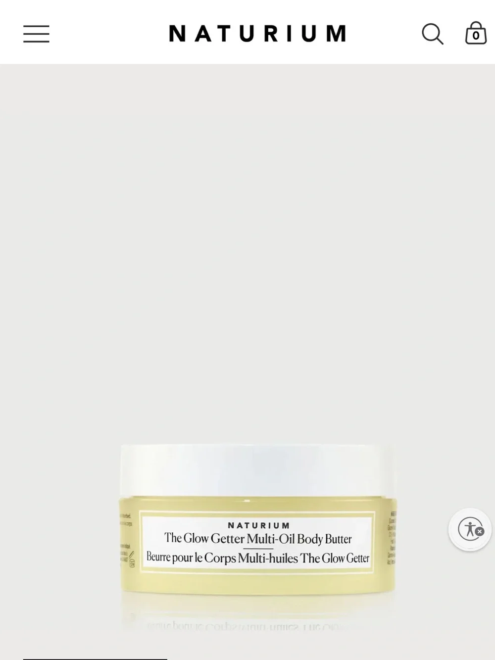 (Set of 3) Naturium Travel Sized Glow Getter Multi-Oil Body Butter